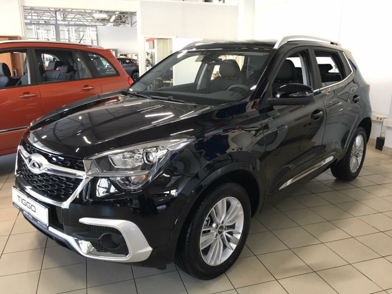 Chery Tiggo 4 2021 черный
