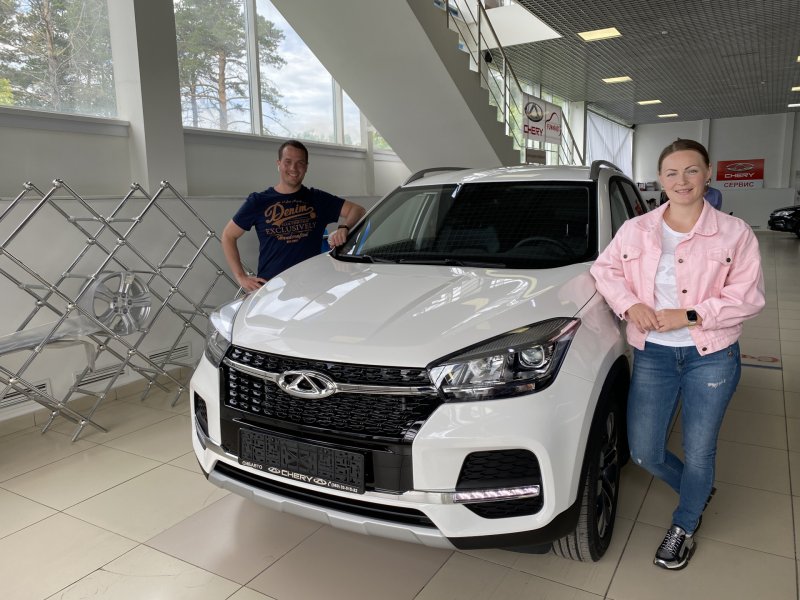 Chery Tiggo 4 белый
