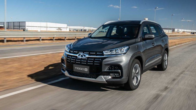 Chery Tiggo 8 2021 черный