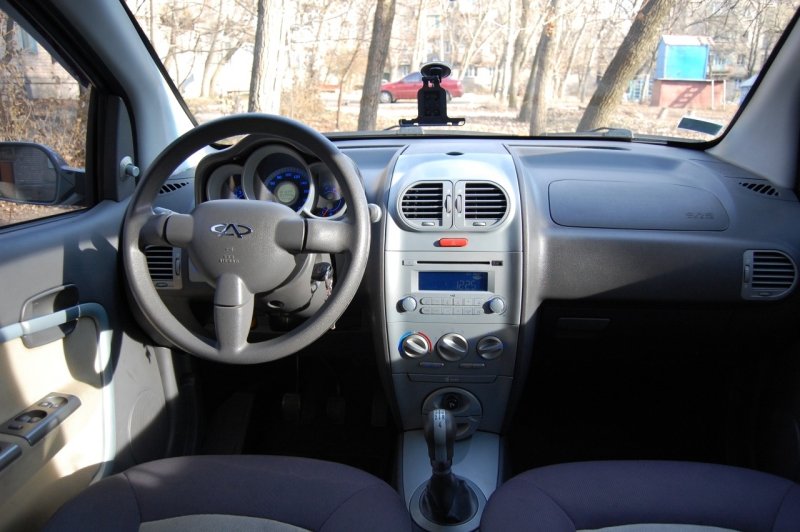 Chery Kimo (a1) 1.3 МТ, 2008, фото изнутри