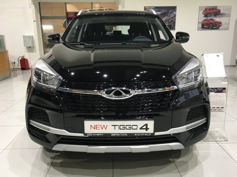 Chery Tiggo 4 2021 черный