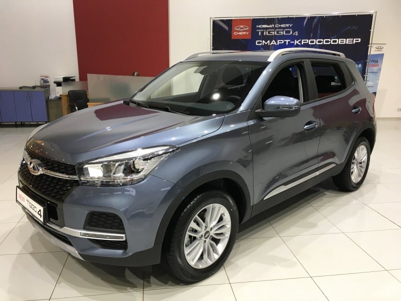 Chery Tiggo 4 стальной серый