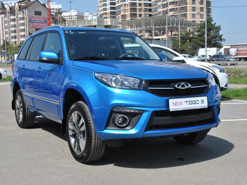 Chery Tiggo 3 синий