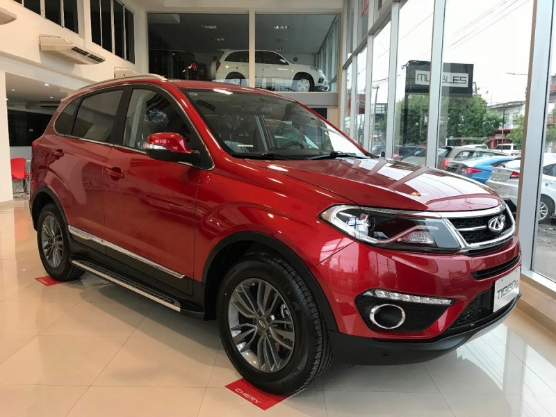 Chery Tiggo 5 бордовый