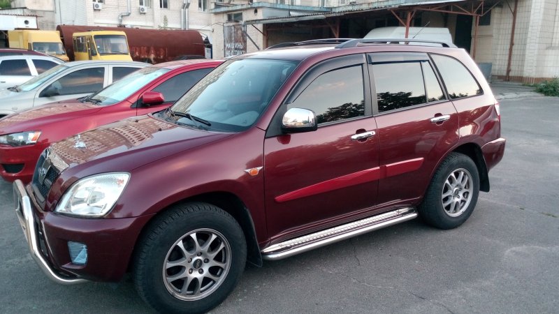Chery Tiggo t11 тюнинг