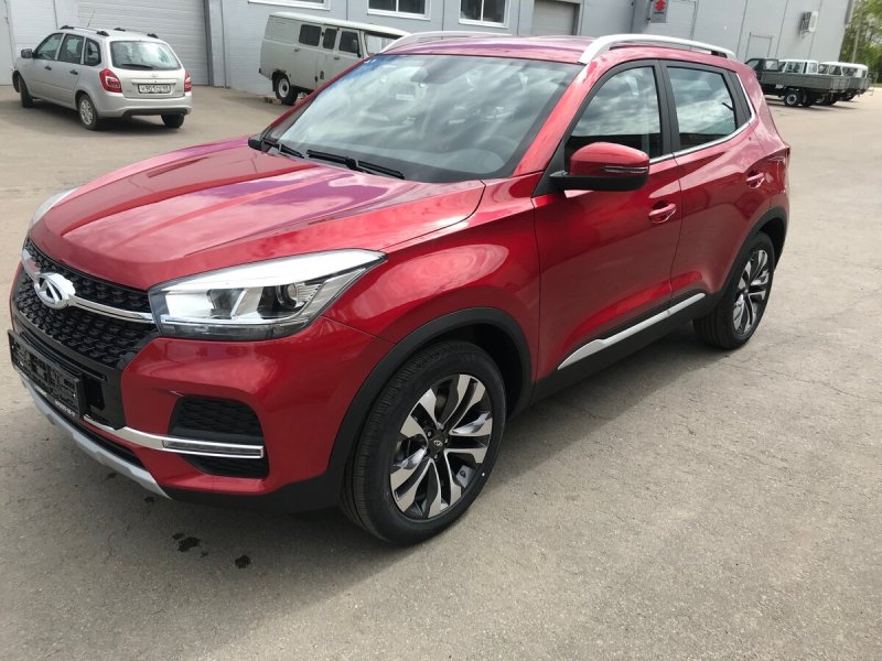 Chery Tiggo 4 красный