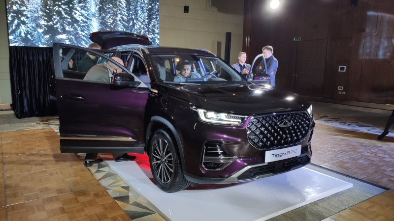 Chery Tiggo 8 Pro Королевский пурпур