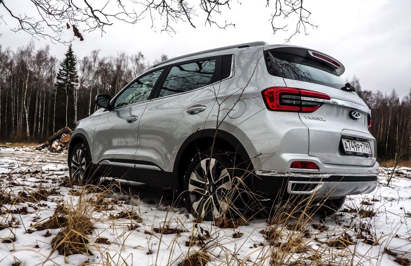 Chery Tiggo 4 серый