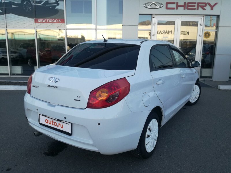 Спойлер на Chery Bonus a13