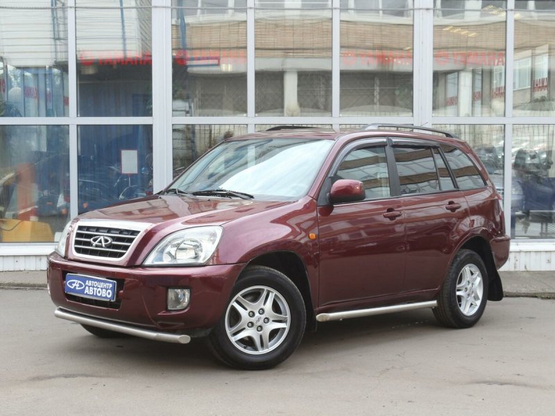 Chery Tiggo t11 красная