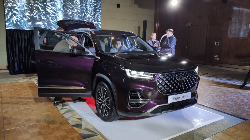Chery Tiggo 8 Pro Королевский пурпур