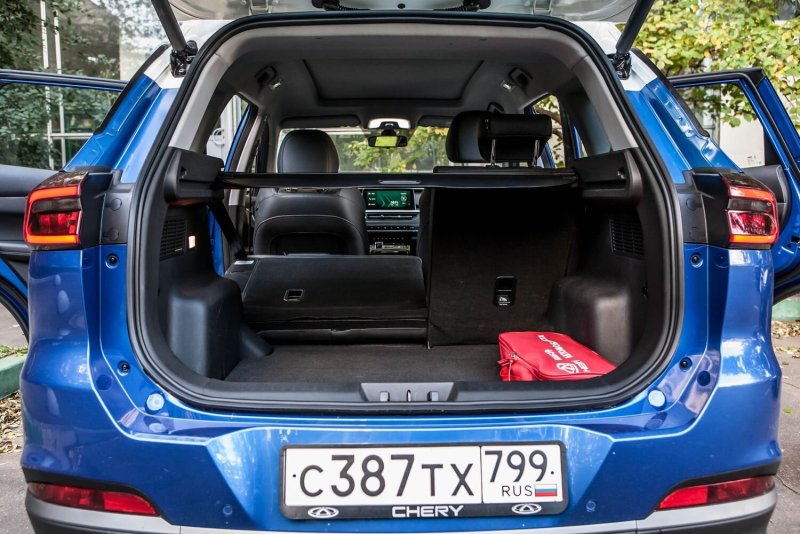 Chery Tiggo 7 Pro размер багажника