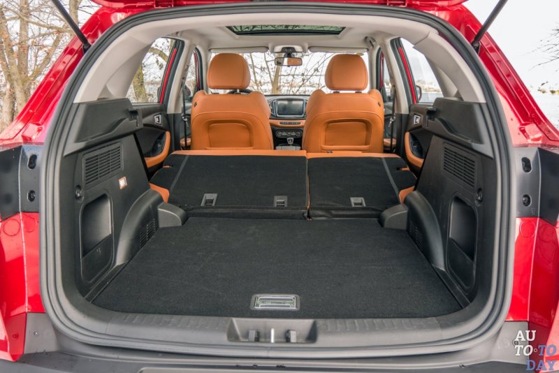 Chery Tiggo 4 салон багажник