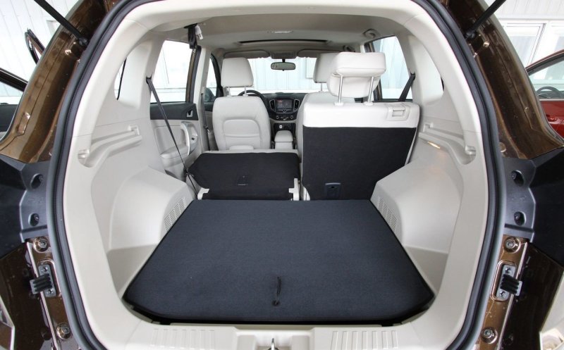 Chery Tiggo 8 салон и багажник