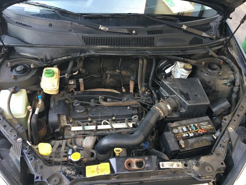 Chery Tiggo t11 под капотом