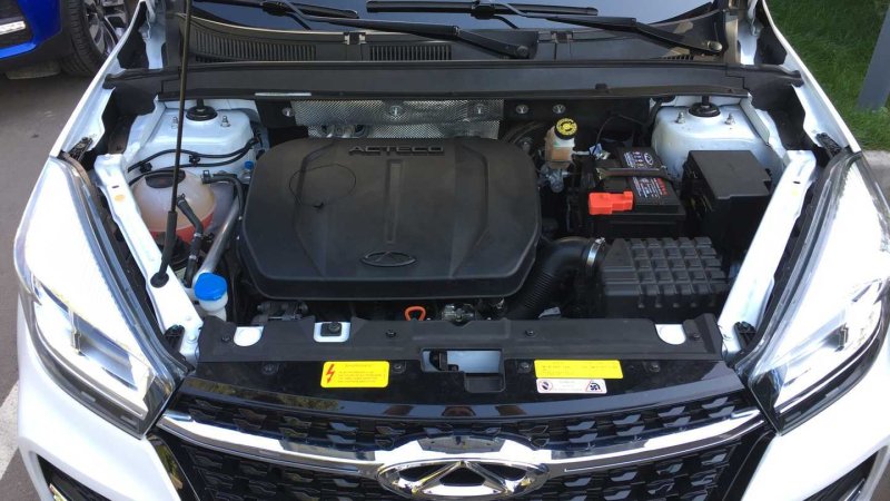 Chery Tiggo 4 под капотом