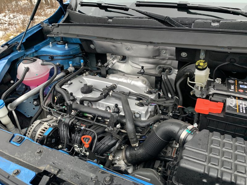 Chery Tiggo 7 Pro подкапотное пространство
