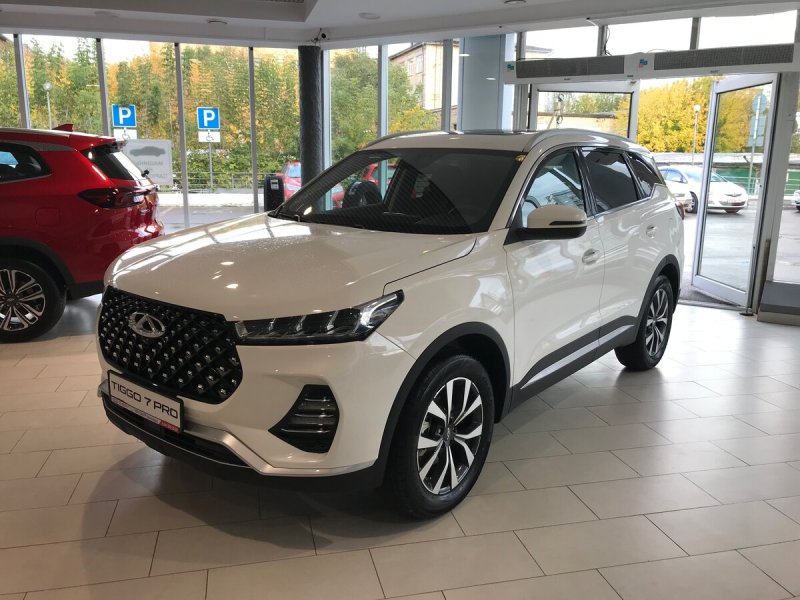 Chery Tiggo 7 Pro белый