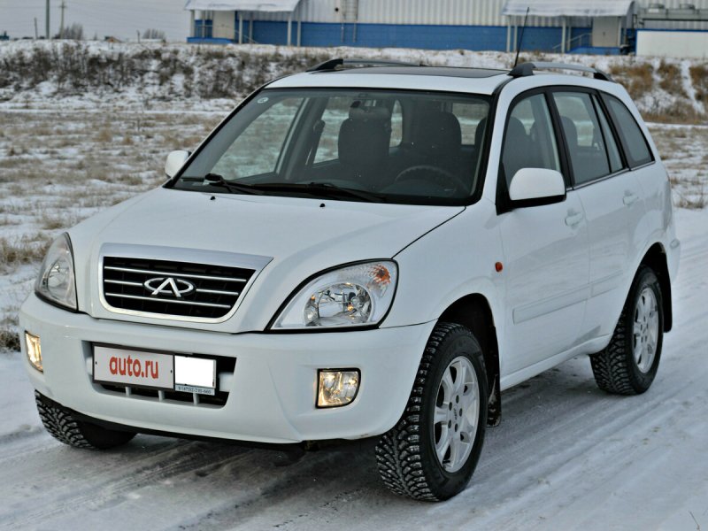 Chery Tiggo t11 белая