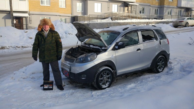 Chery indis габариты