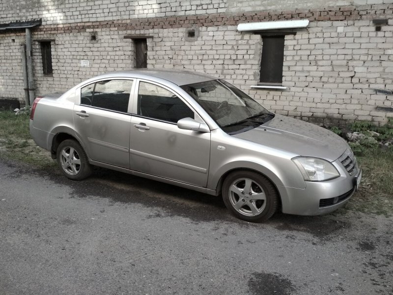 Чери Фора а21 2008 серебристая