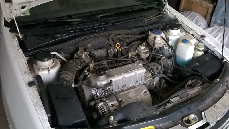 Chery Amulet под капотом