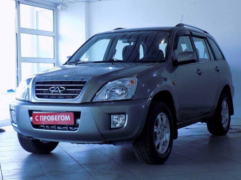 Chery Tiggo серый