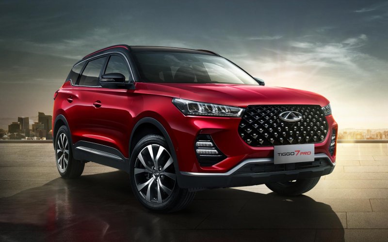 Chery Tiggo 5 2016 красный