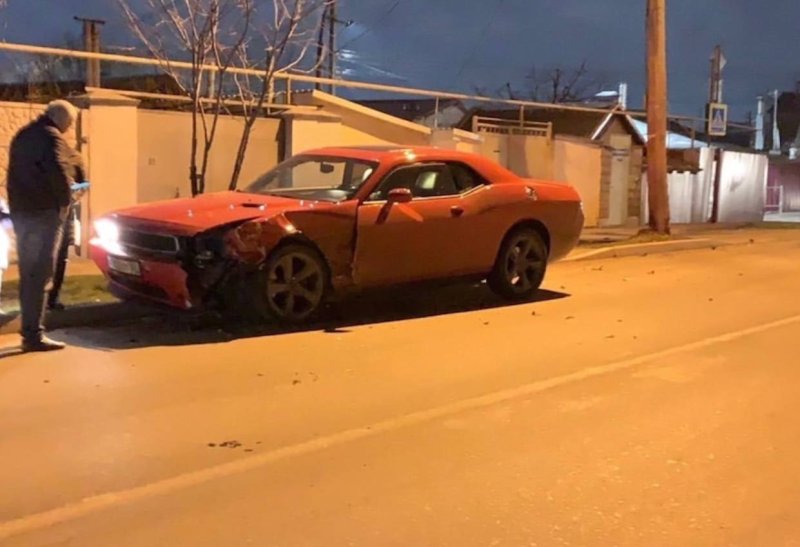 ДТП С dodge Challenger RT