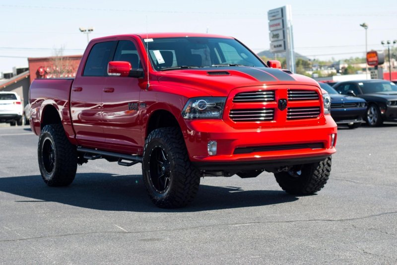 Dodge Ram 1500 Red Sport