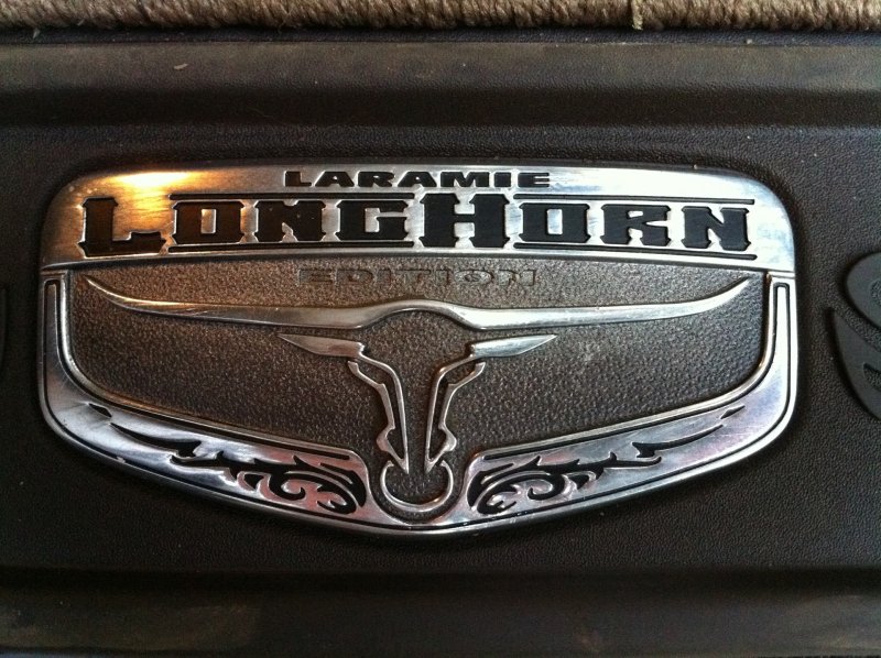 Эмблема dodge Ram Longhorn