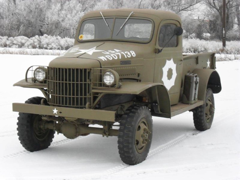 Dodge Pickup 1940 армейский