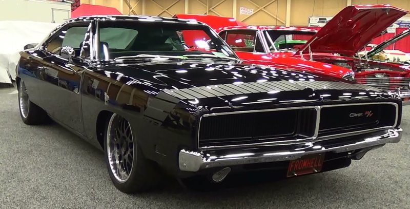 Dodge Charger 1969 r/t Black