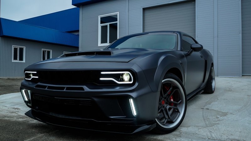 Dodge Challenger 2021 черный