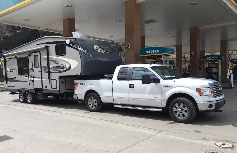 Ford f-150 with Trailer