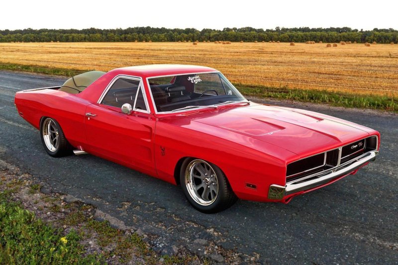 Dodge Charger 1969 суперчарджер