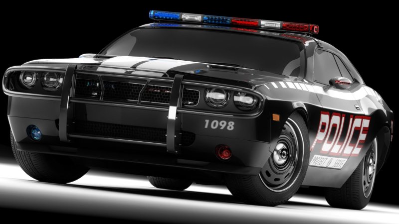 Dodge Challenger полиция