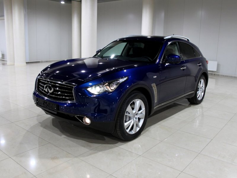 Infiniti qx70 синий