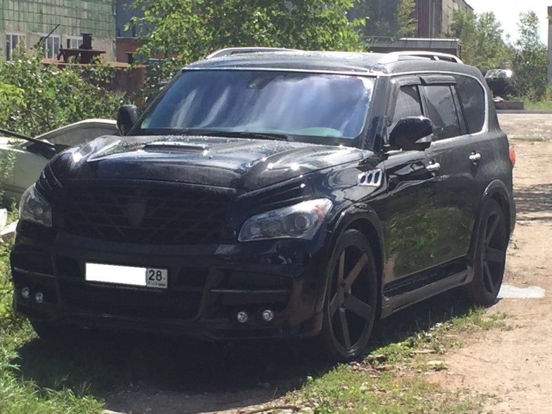 Инфинити qx56 обвес 1 поколение