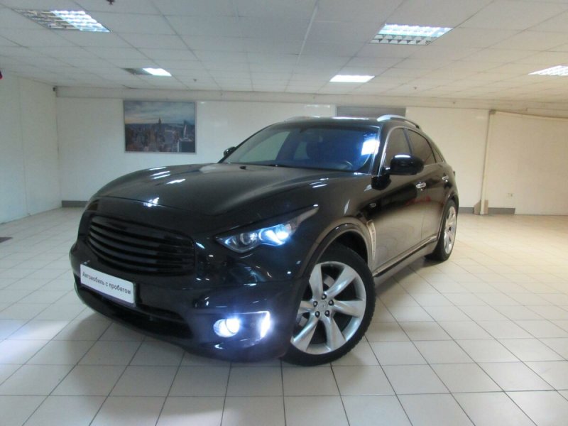 Infiniti fx37 черный антихром