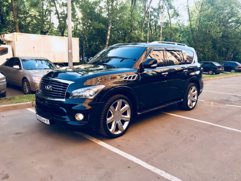 Infiniti qx56 тонированный