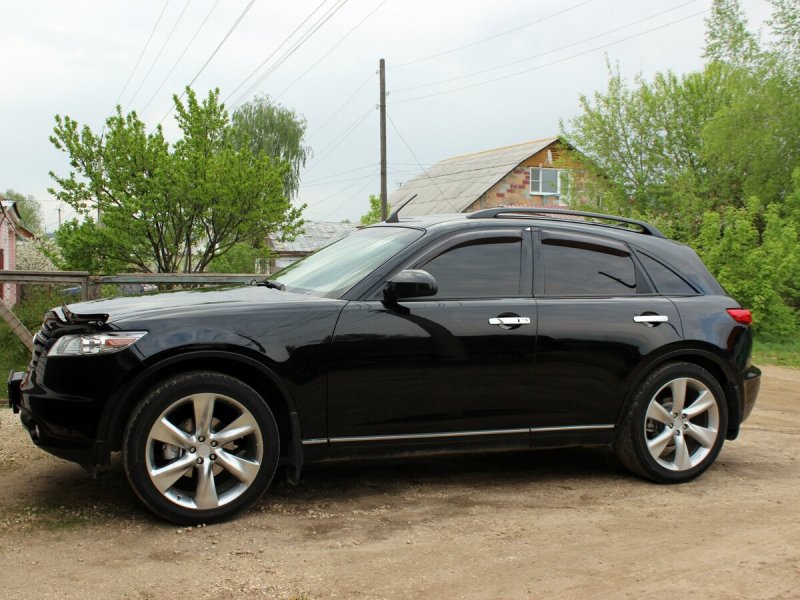 Infiniti fx35 черный