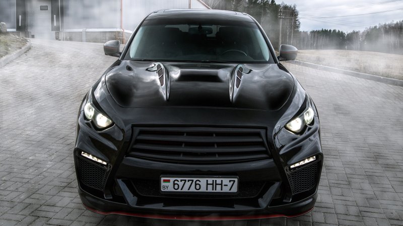 Infiniti fx37 обвес Draco