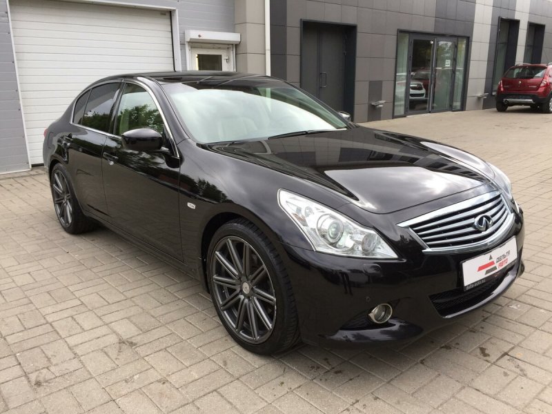 Infiniti g25 черный