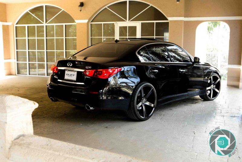 Infiniti q50 Black Tuning