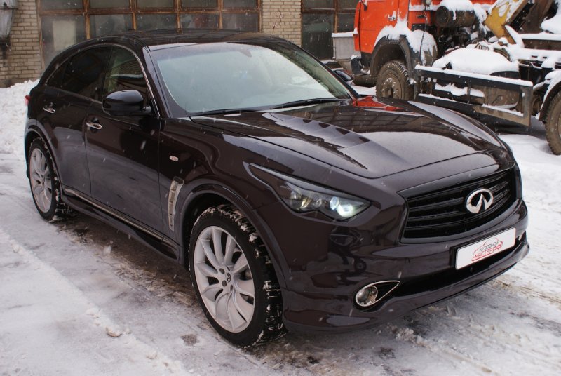 Антихром Infiniti fx35