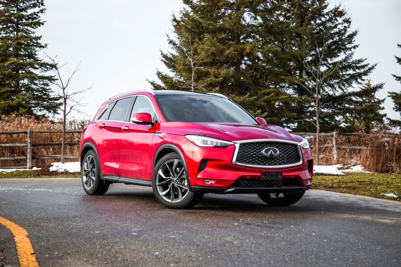 Infiniti qx50 Red