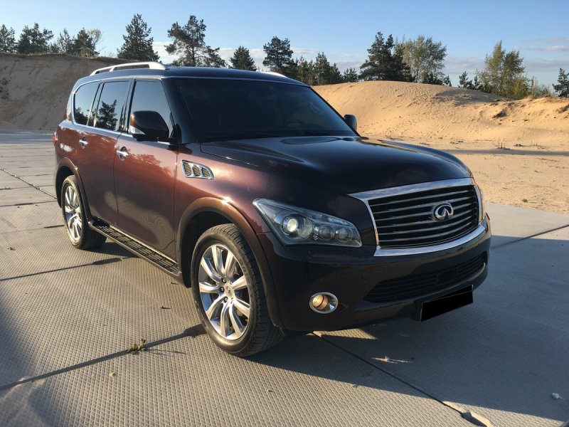 Инфинити qx56 фиолетовый