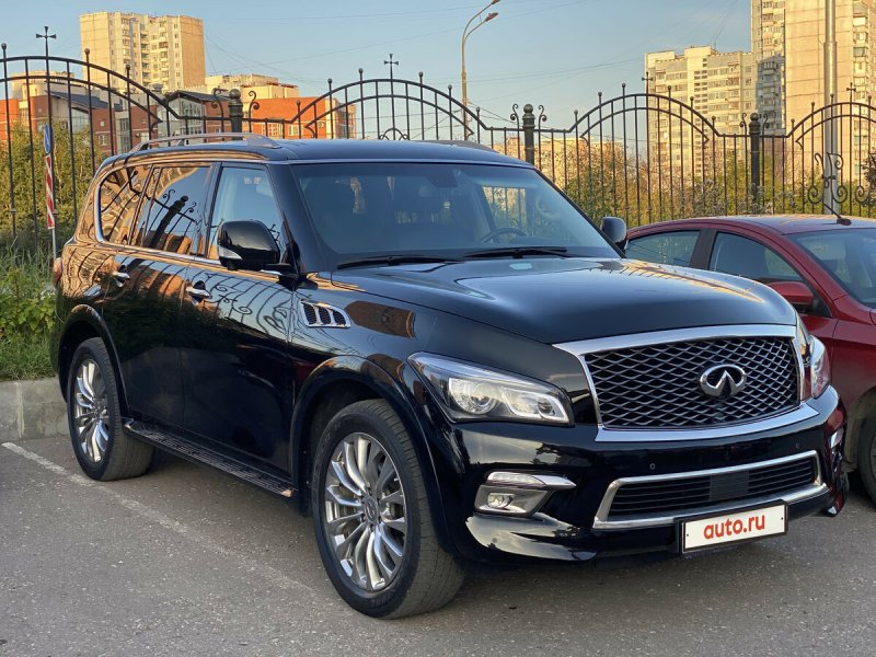 Инфинити qx80 черный