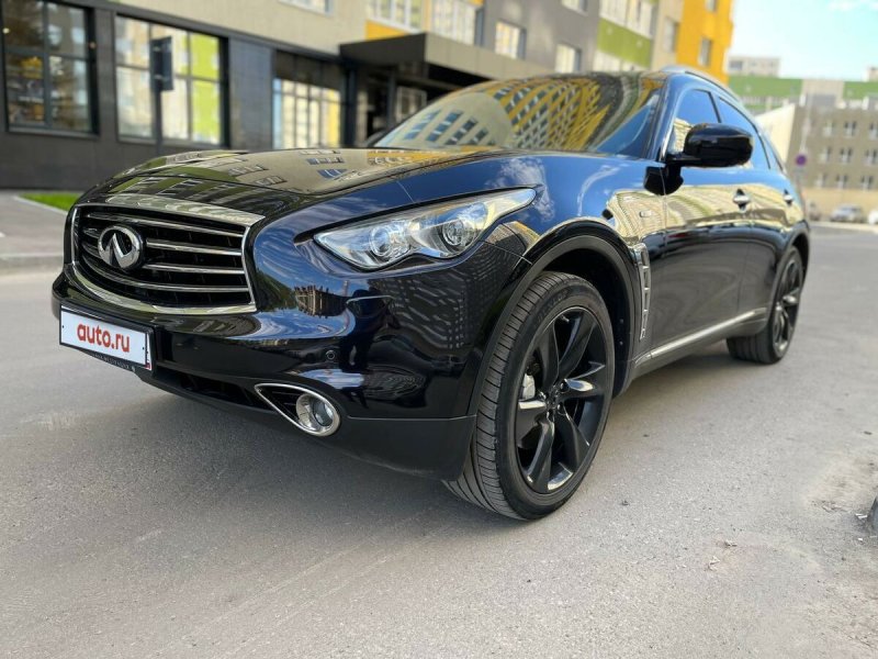 Fx37 Infiniti под пленкой черный глянец